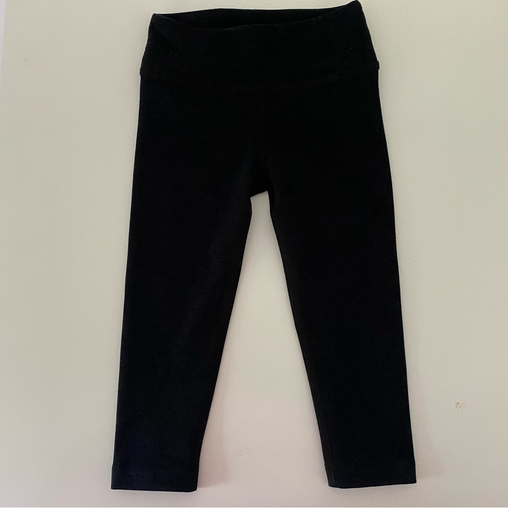 Beyond Yoga Kids Spacedye Black Leggings Size 2T